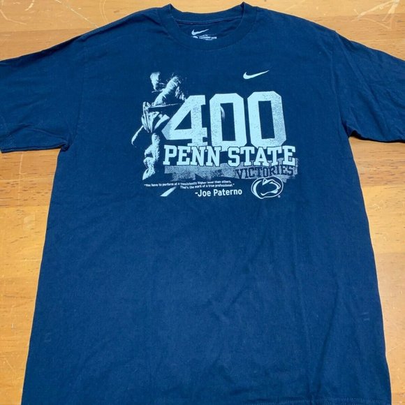 Penn State Joe Pa Joe Paterno 400 Victories Shirt - Picture 1 of 5